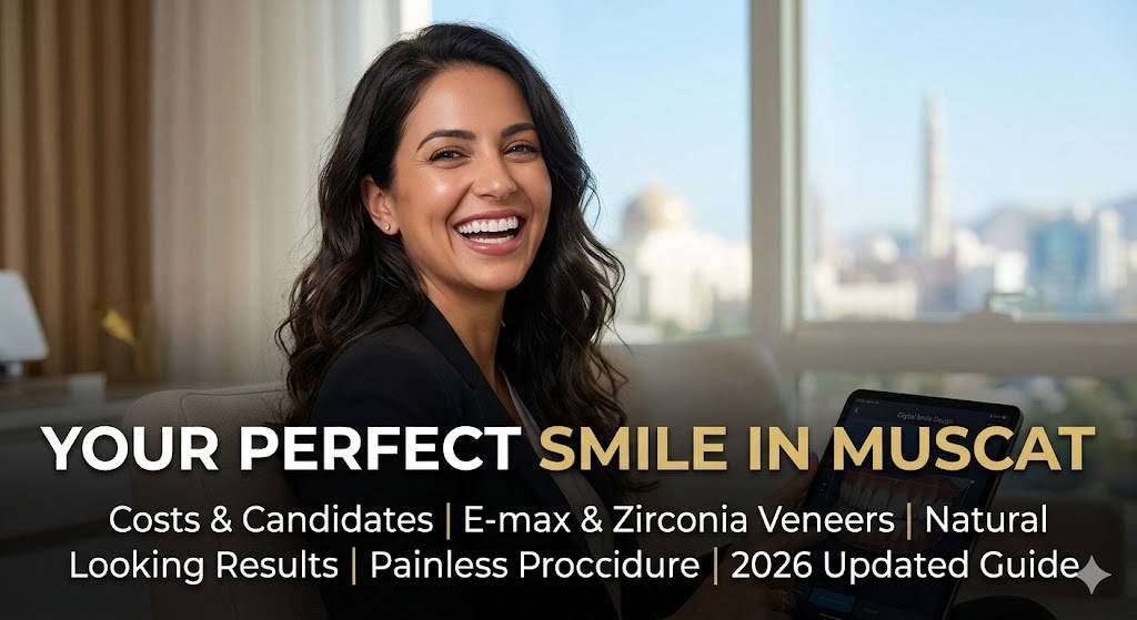 Hollywood Smile Transformation Muscat - Patient smiling brightly